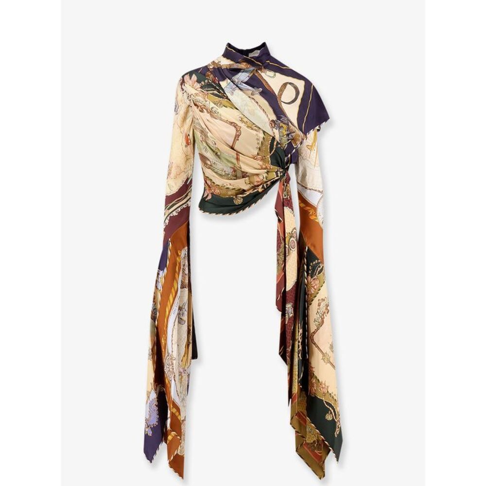 Zimmermann Women Valiant Draped Scarf Top